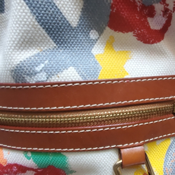 Vintage Dooney Graffiti Tote - Picture 5 of 9